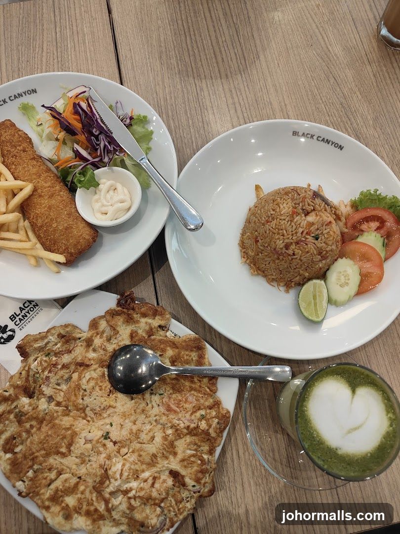 Black Canyon Restaurant Meal