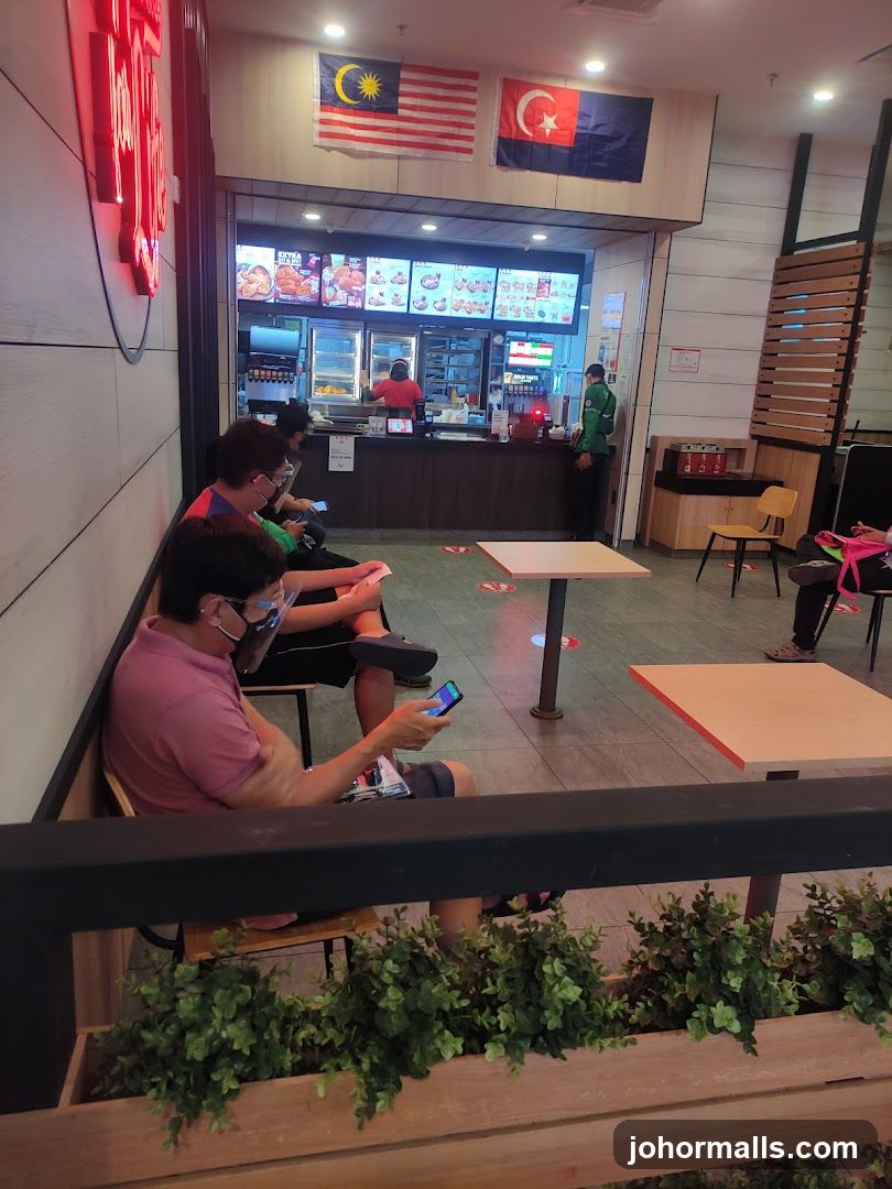 Fast Food Restaurant Counter