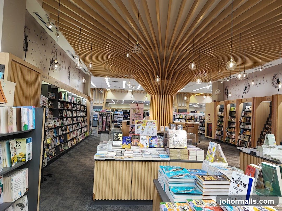 Interior of a bookstore