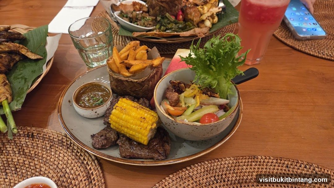 Platter of Grilled Meats and Sides