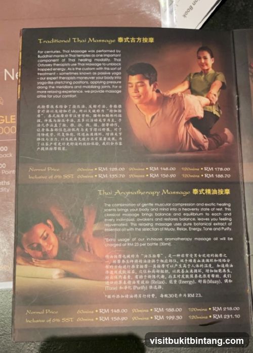 Traditional Thai Massage & Thai Aromatherapy Massage