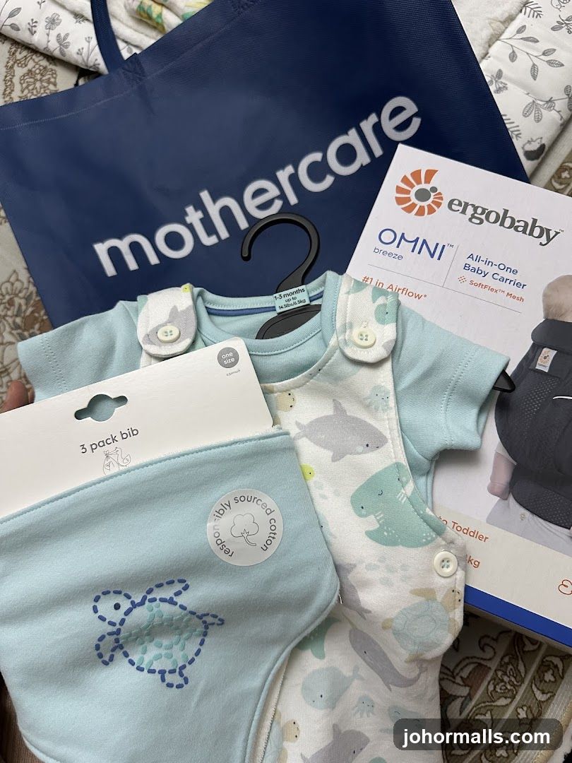 Baby Clothing and Carrier
