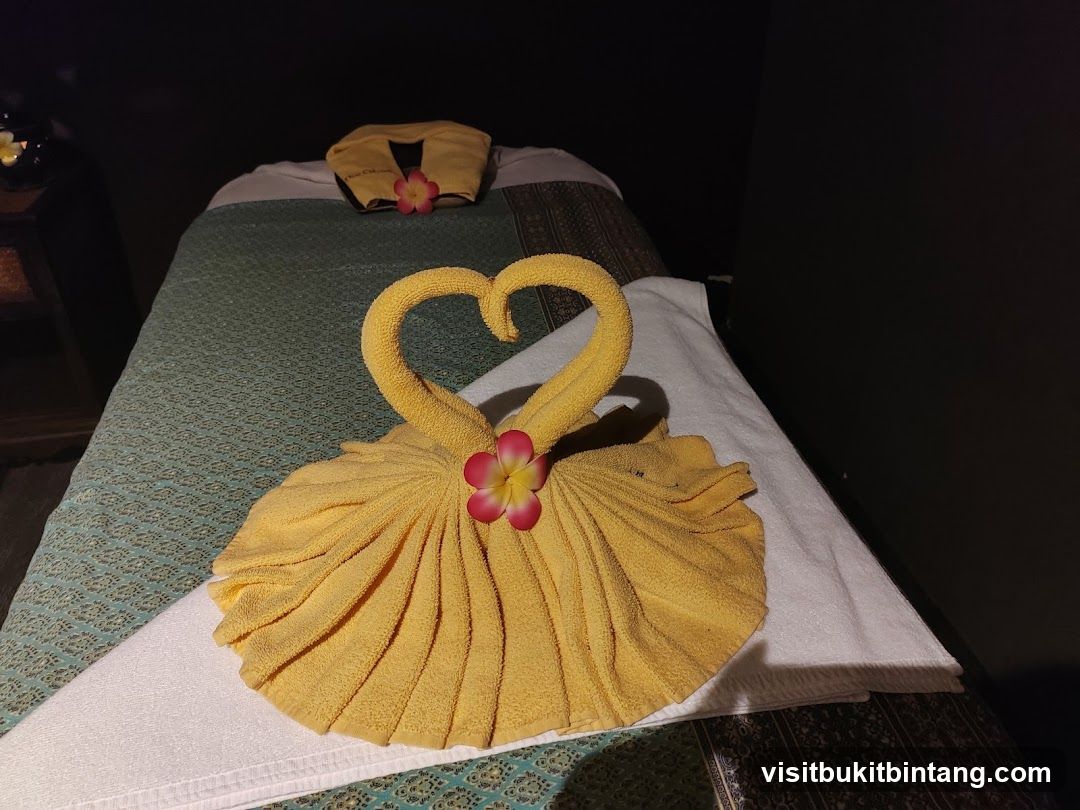 Massage Table Decoration