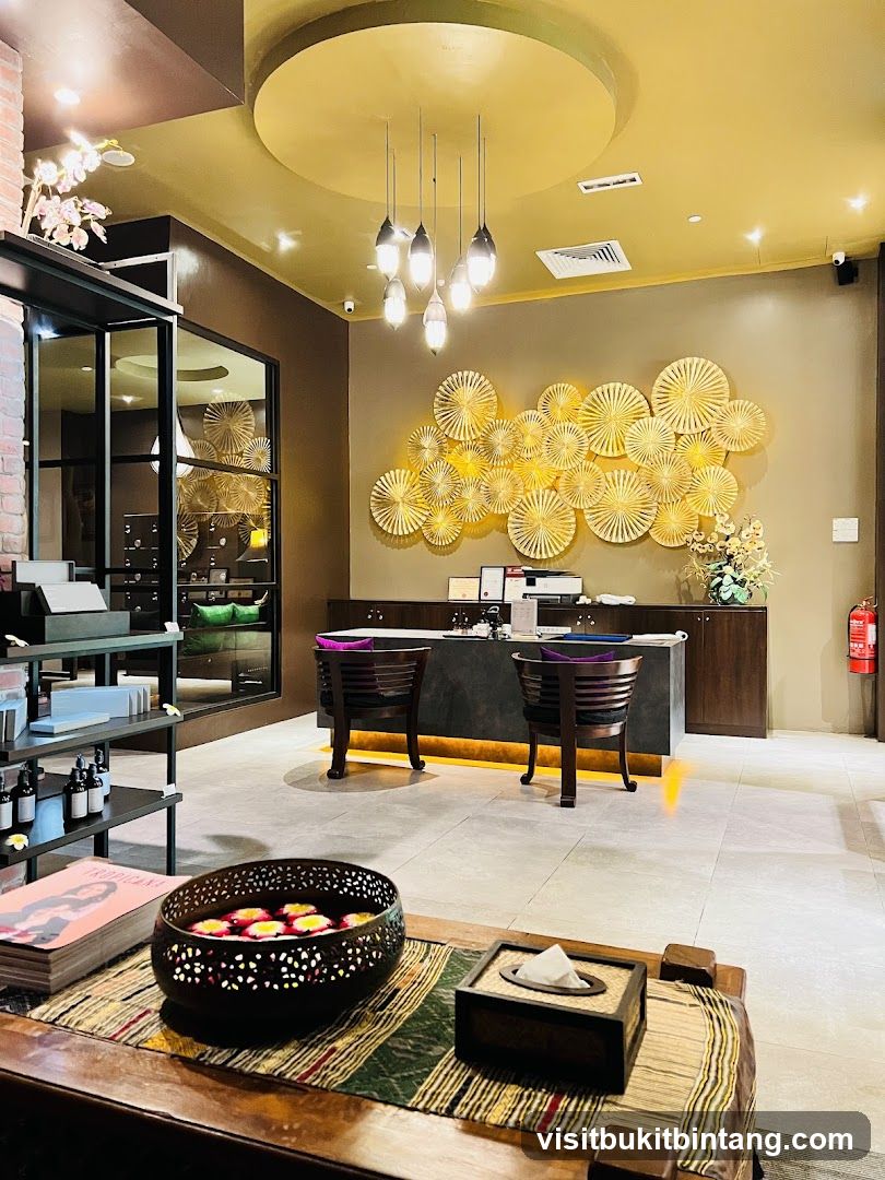 Spa Reception Area