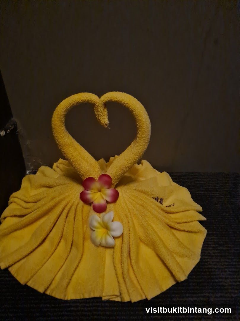 Towel Swan Decoration