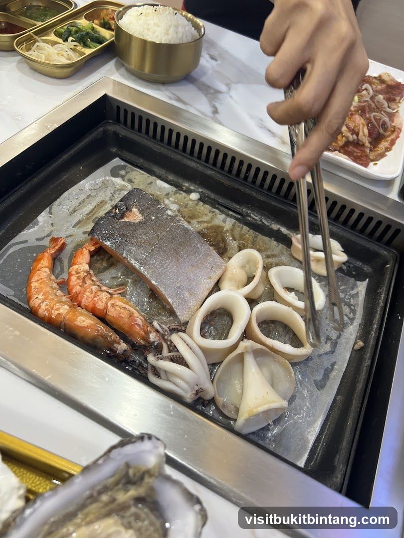 Seafood Grilling