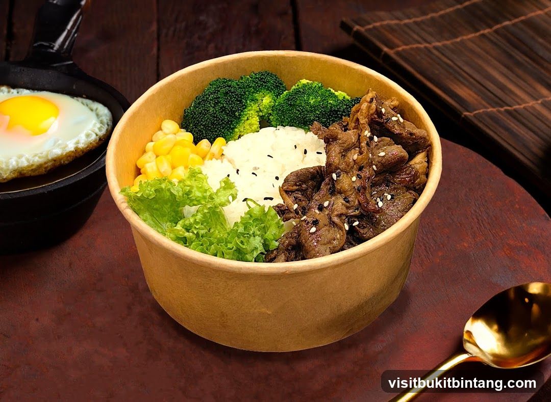 Beef Bowl with Fried Egg