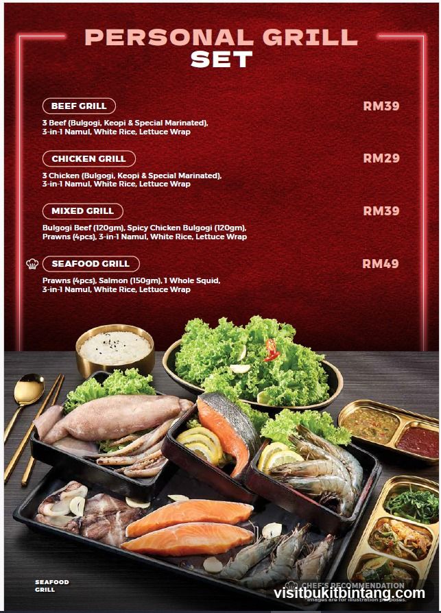 PERSONAL GRILL SET