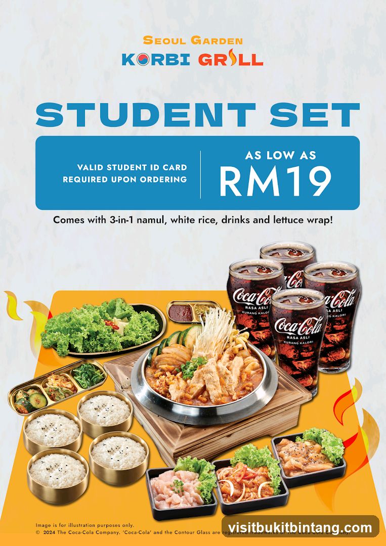 Seoul Garden Korbi Grill Student Set