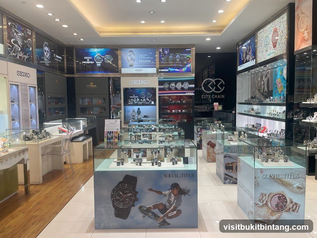 Watch Store Interior