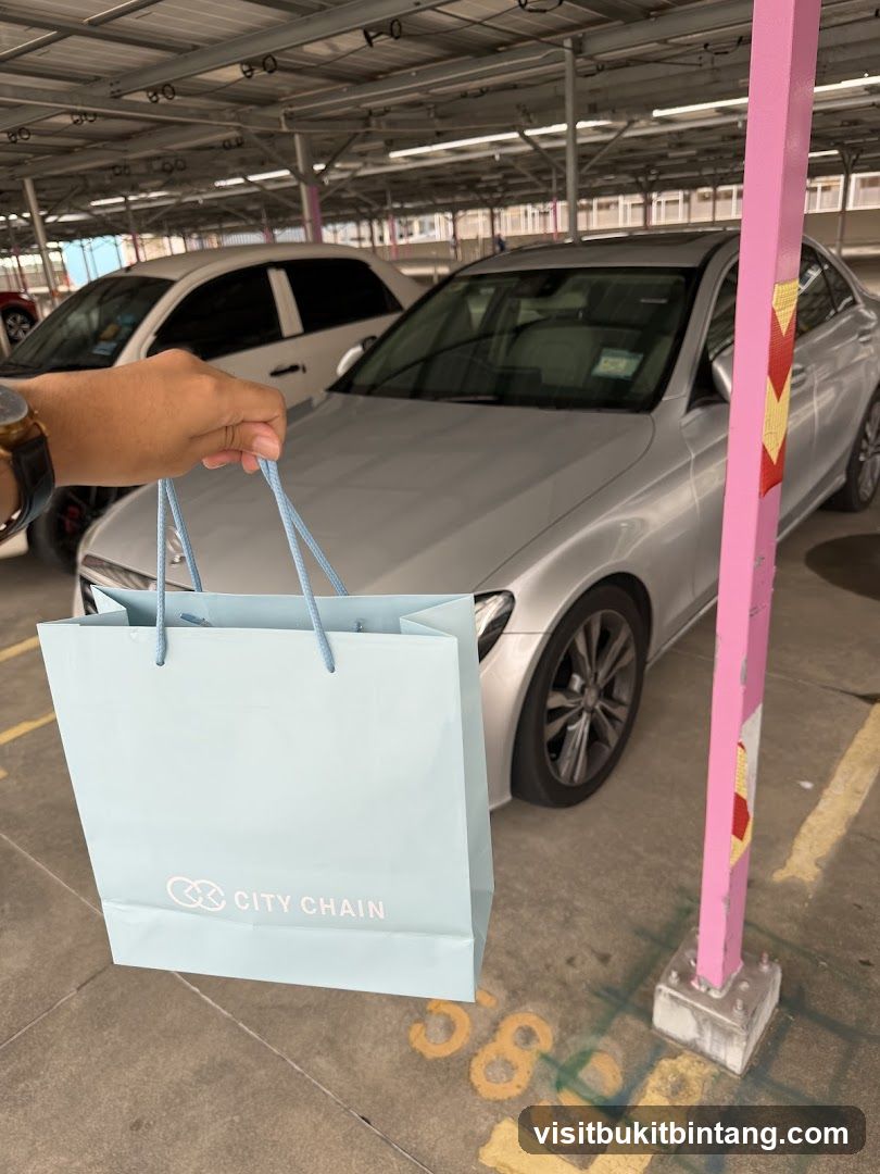 Shopping Bag with City Chain Logo