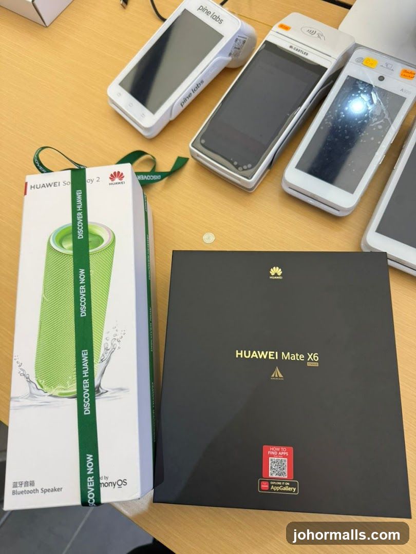 Huawei Products and Payment Terminals