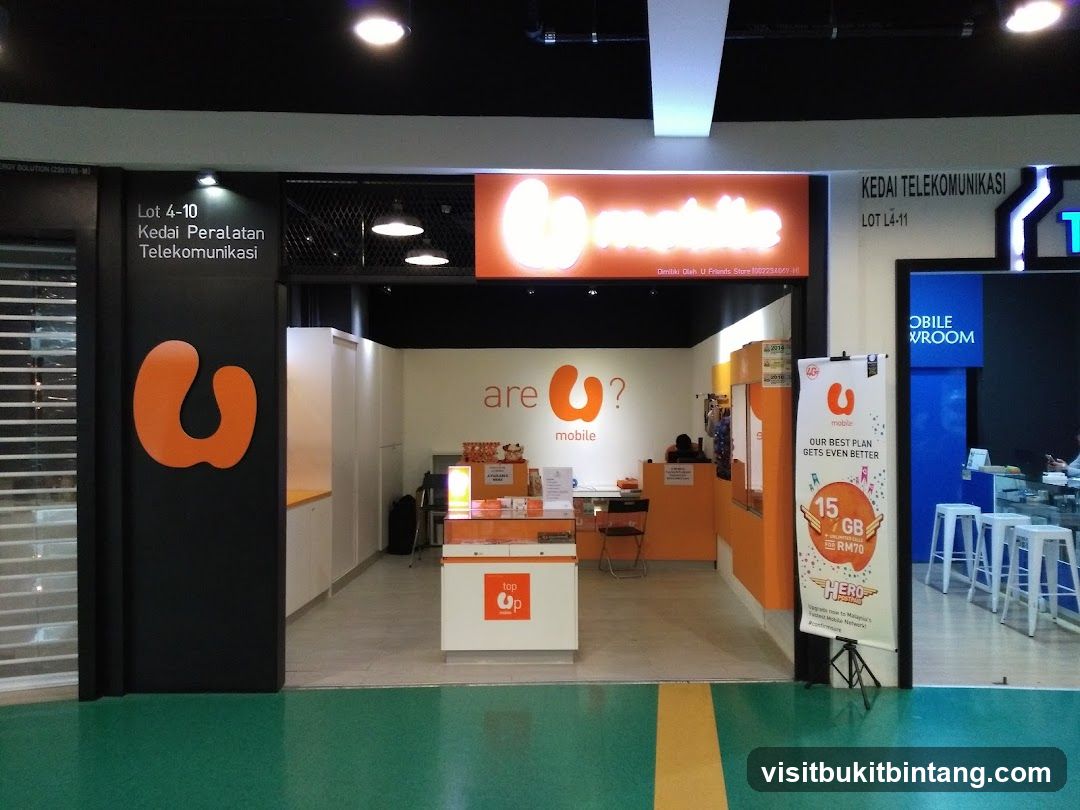 U Mobile Dealer - U Friends Store @ Online Services Store