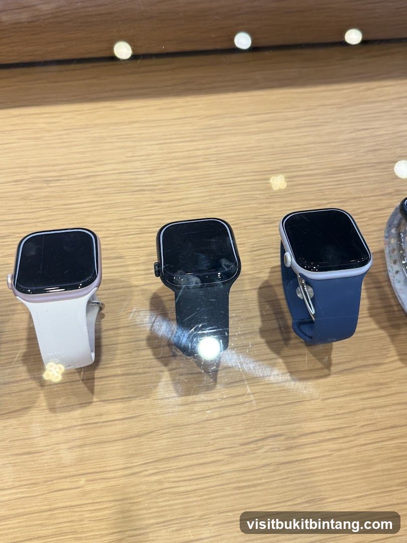 Smartwatches on Display