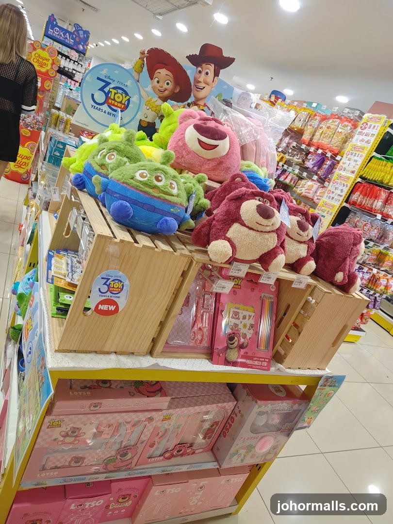 Toy Story Merchandise Display