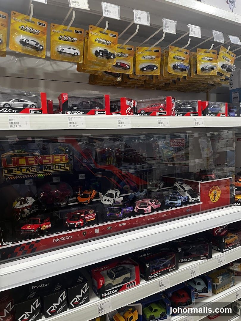 Die-Cast Model Cars Display