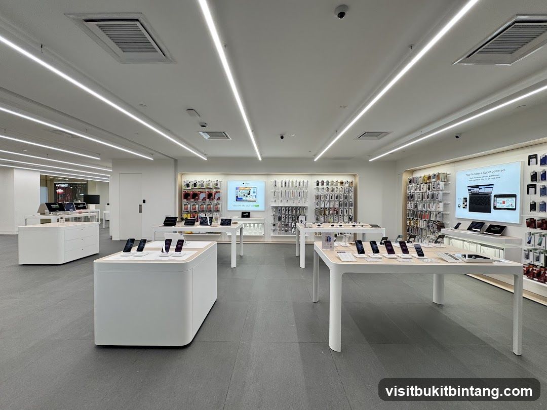 Electronics Store Interior