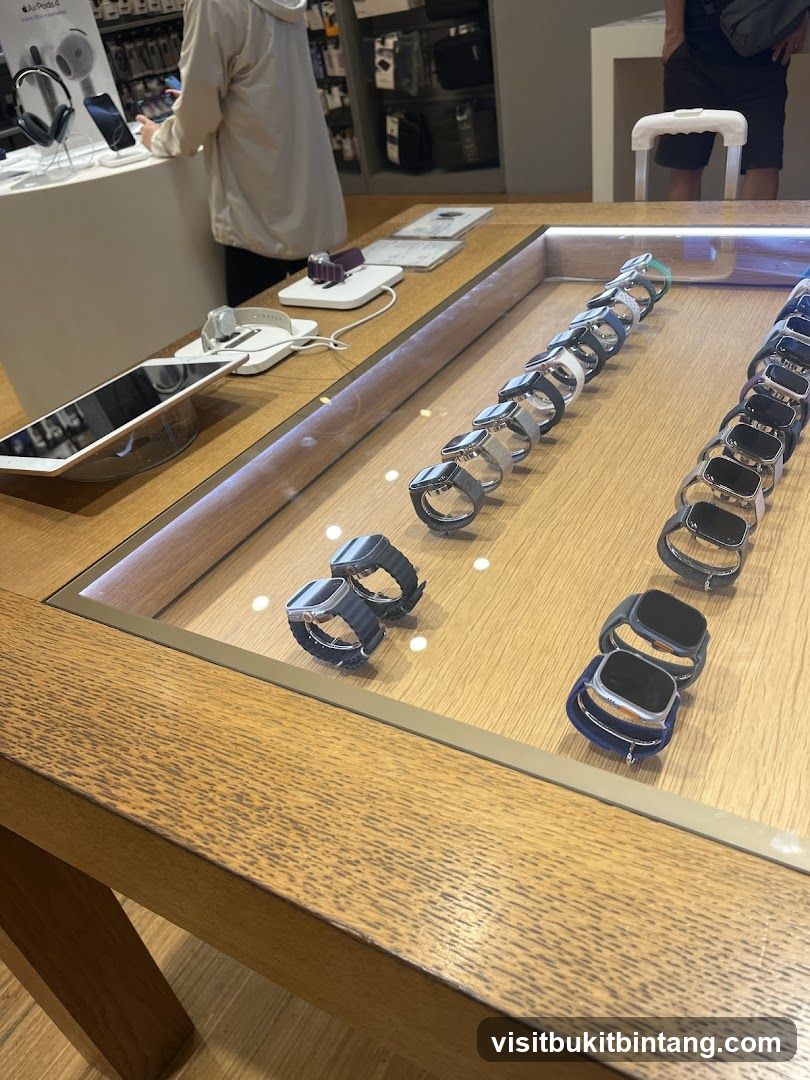 Smartwatches on Display