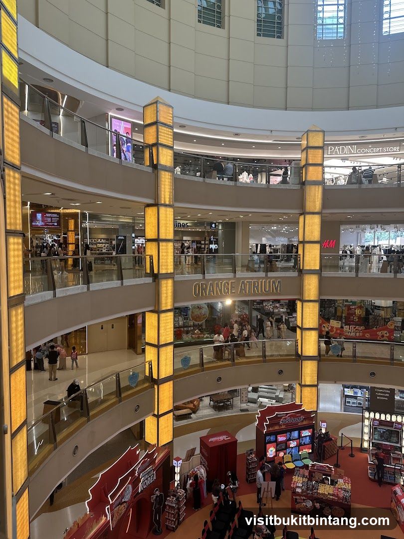 Mall Interior with Atrium