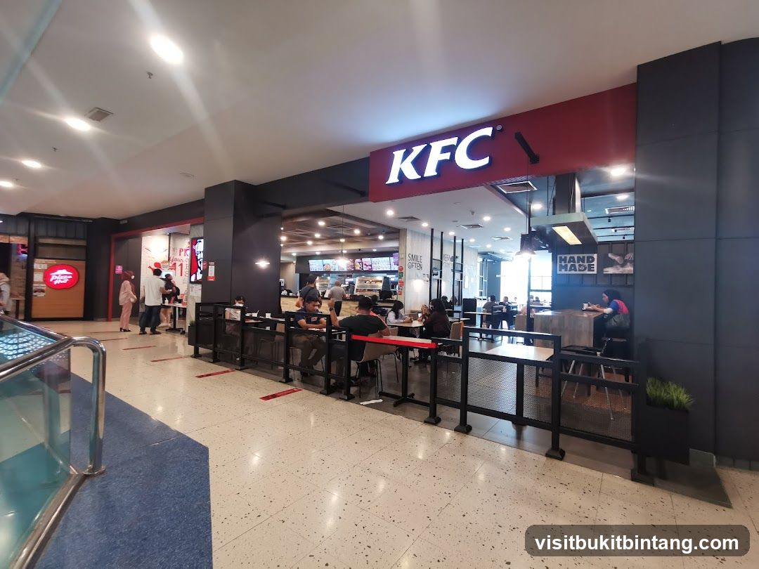 KFC Restaurant Interior