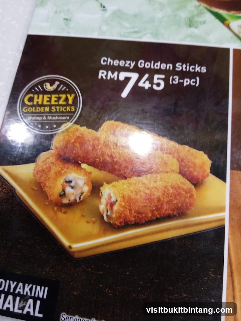 Cheezy Golden Sticks
