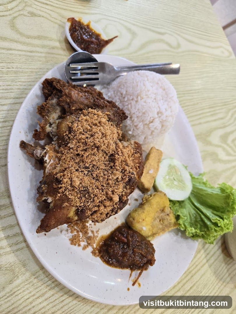 Fried Chicken with Rice