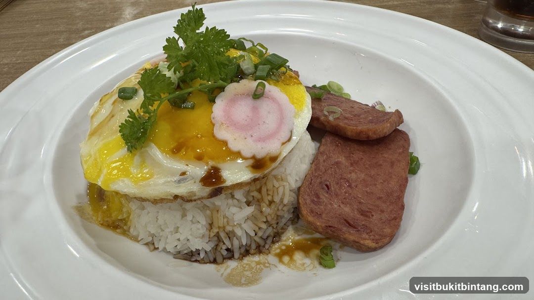 Spam and Egg Rice Bowl