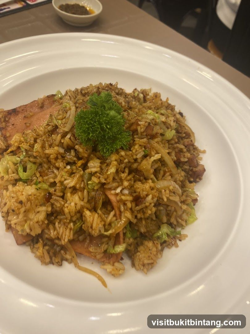 Fried Rice with Meat and Vegetables