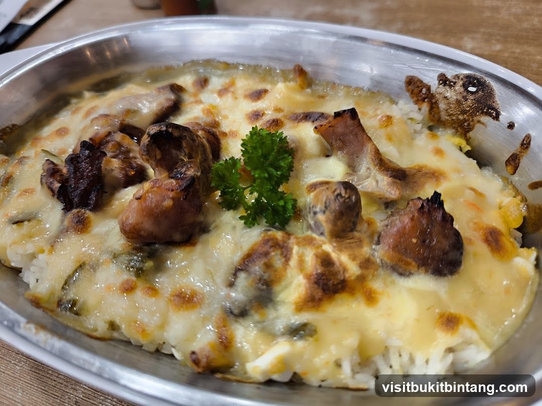 Cheesy Baked Rice