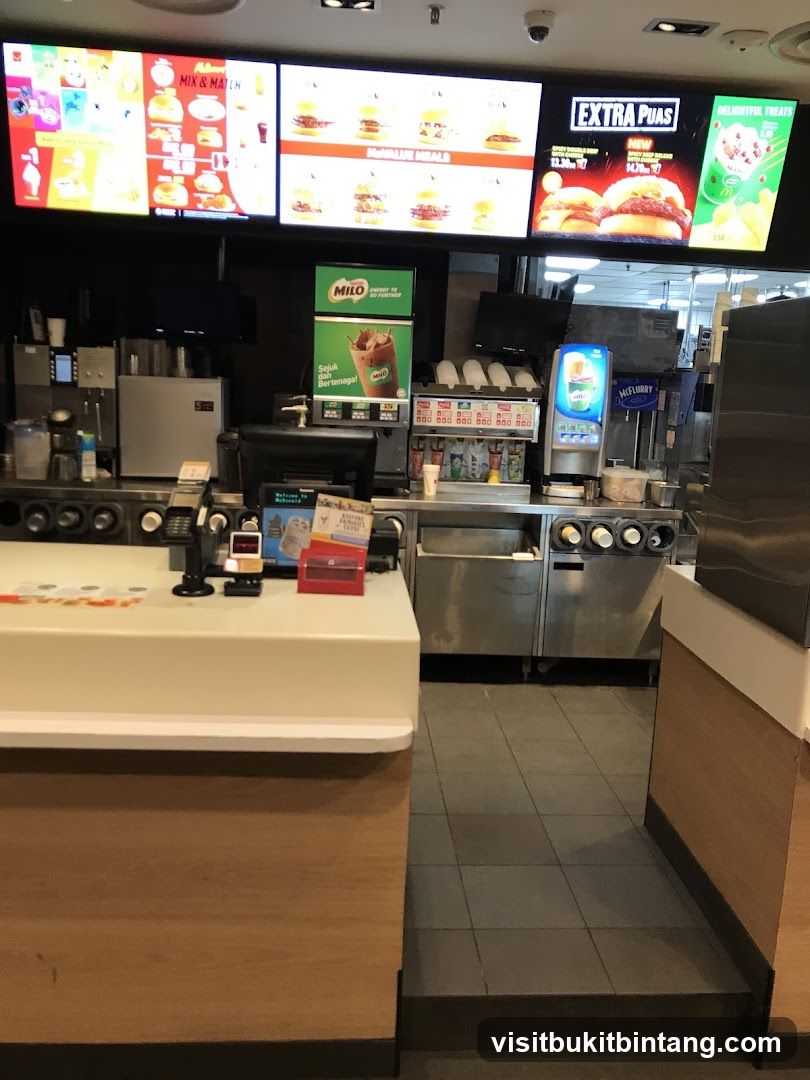 Fast Food Counter