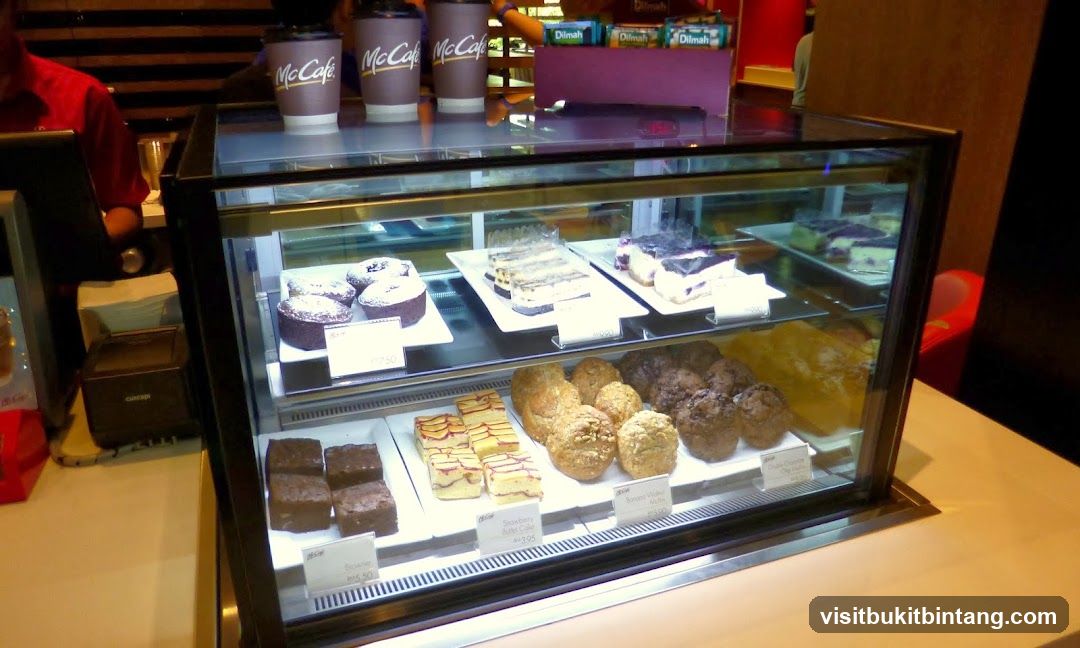 McCafé Display Case