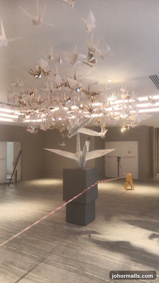 Origami Crane Installation