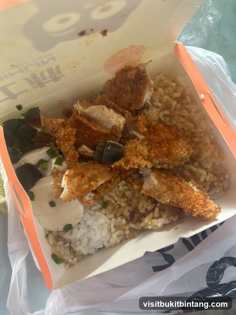 Fried Chicken and Rice Box