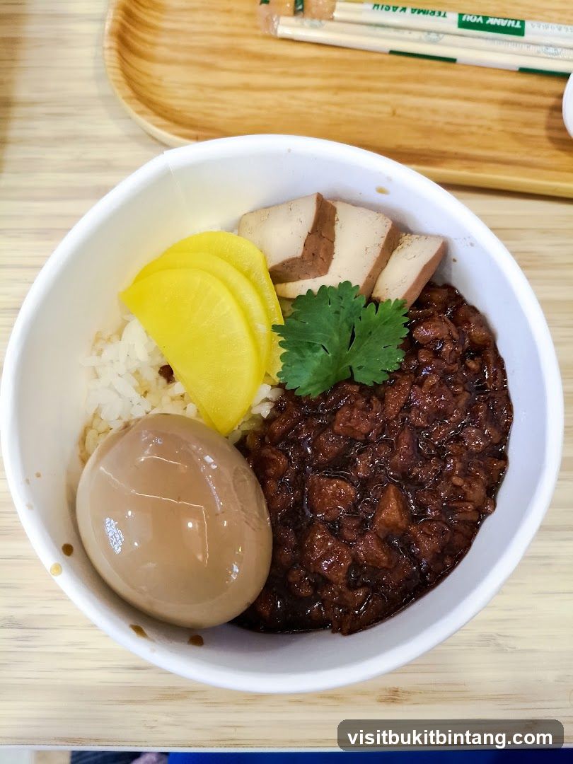 Braised Pork Rice Bowl