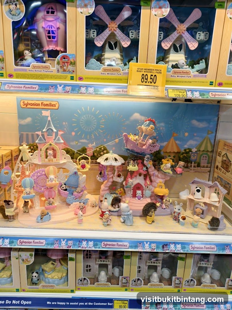Sylvanian Families Toy Display
