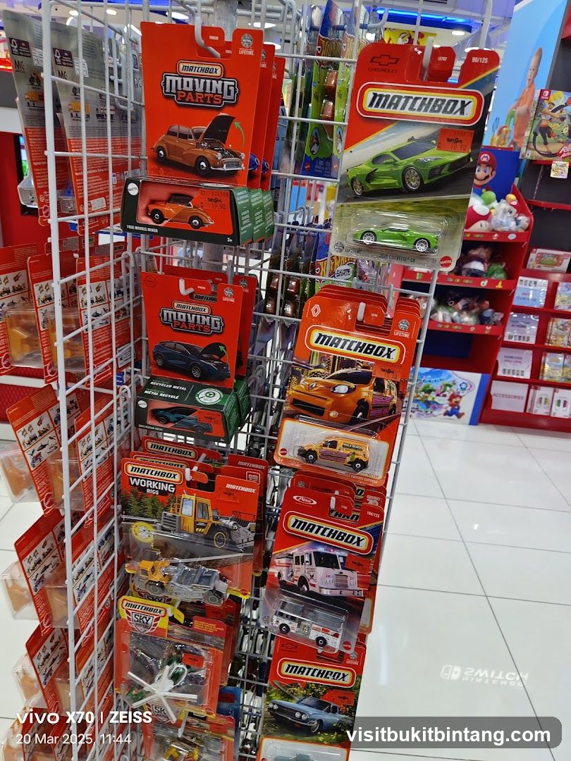 Matchbox Toy Cars Display