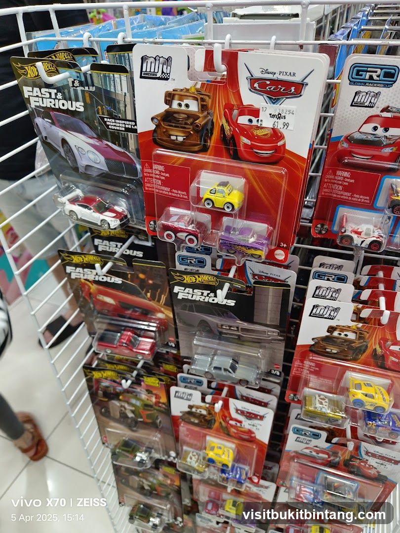 Toy Cars Display