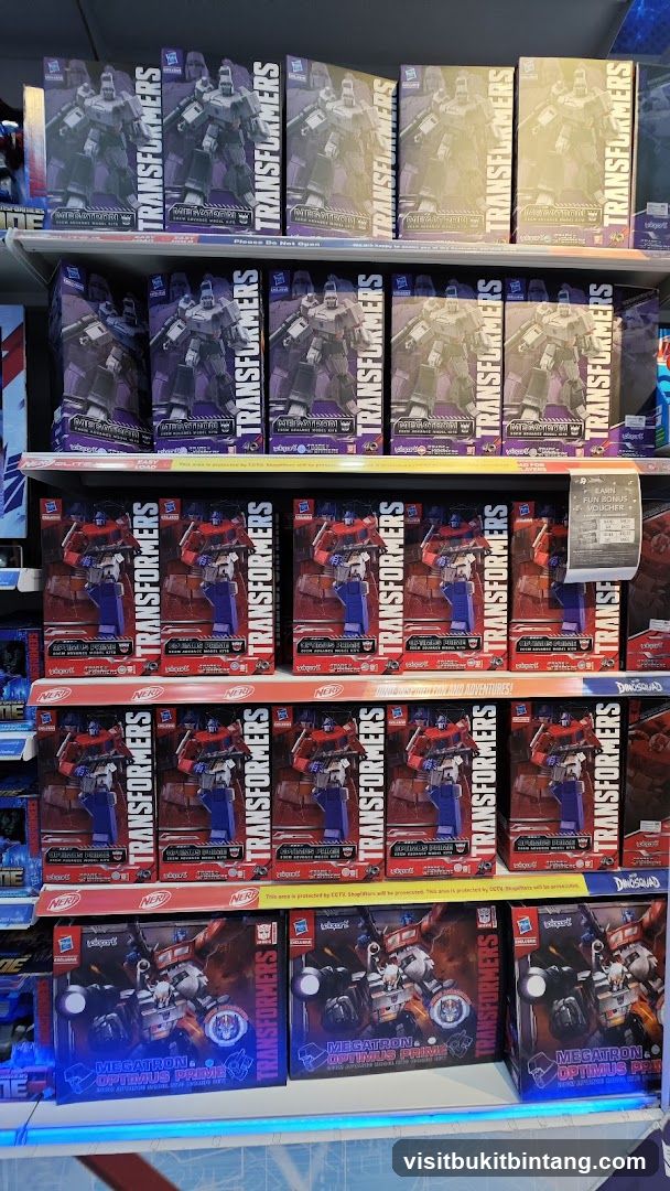Transformers Toy Display