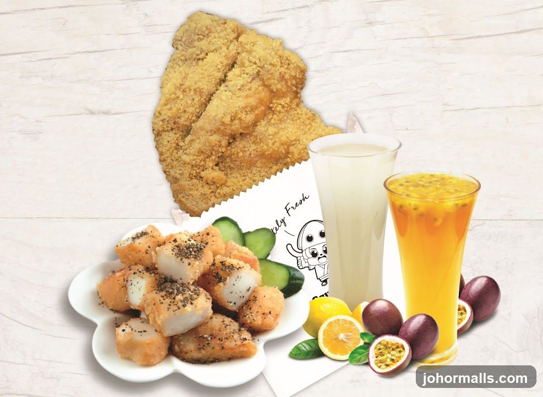 Fried Chicken and Drinks