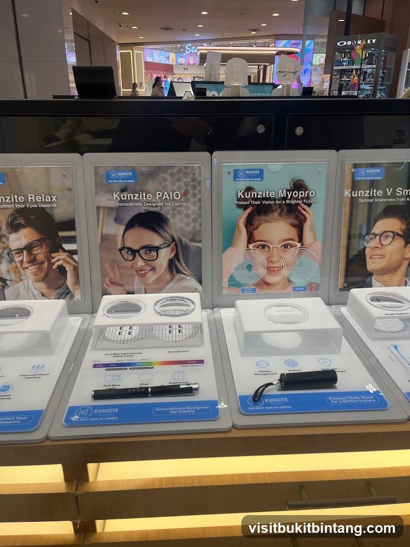 Kunzite Lens Display
