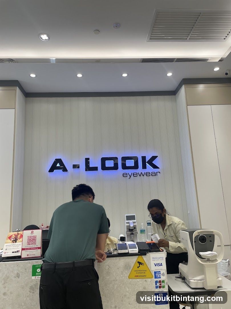Eyewear Store Counter