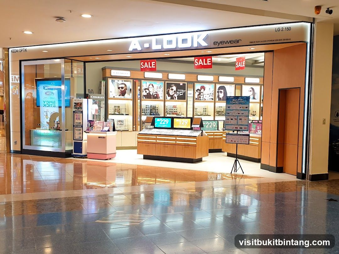 A-Look Eyewear Sunway Pyramid