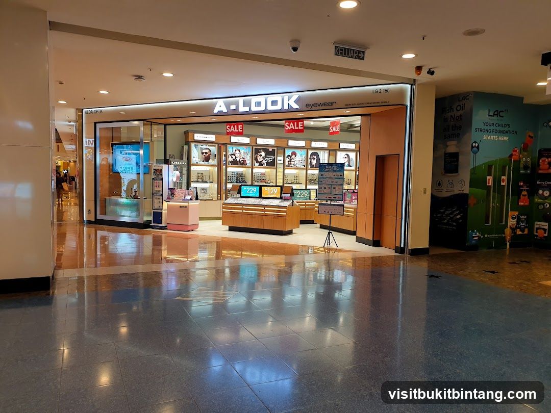 A-Look Eyewear Sunway Pyramid