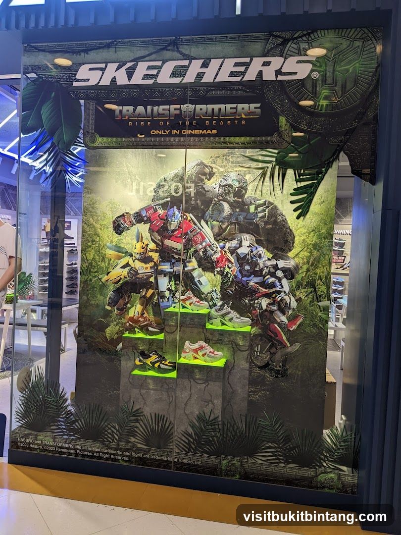 Skechers Transformers Display