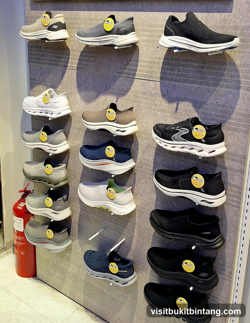 Skechers Shoes Display