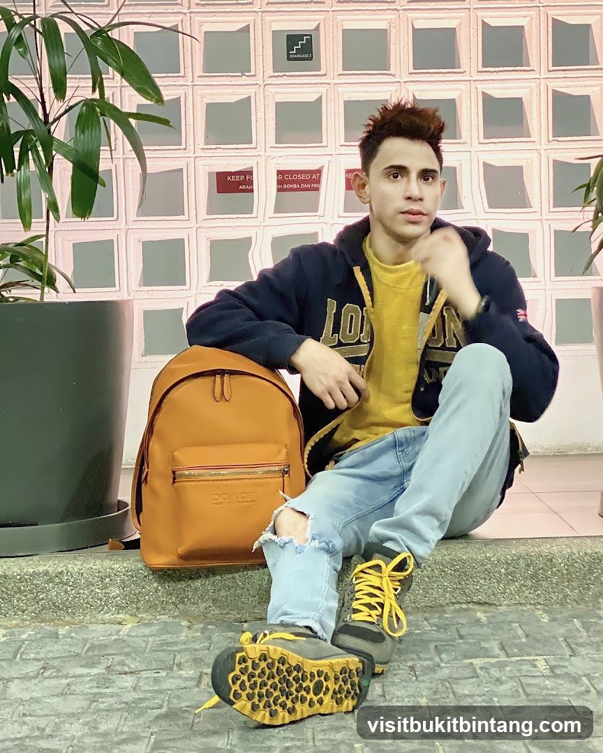 Man with Backpack