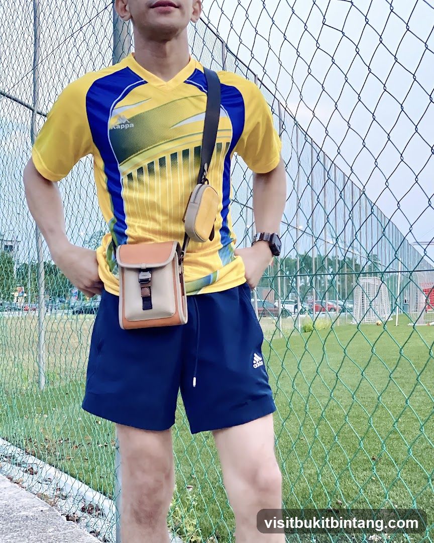 Man in Athletic Wear