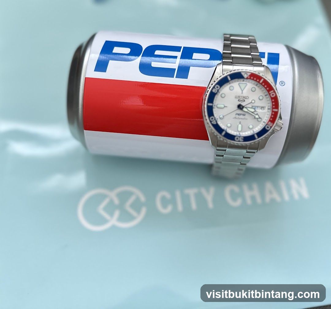 Pepsi Can and Watch