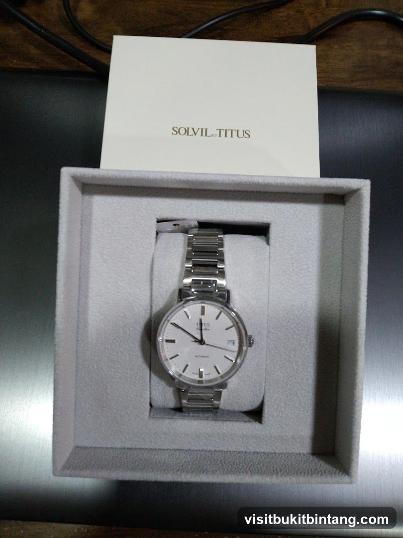 Watch in a box