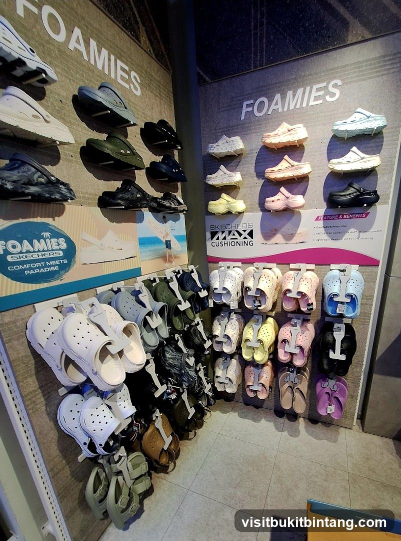 Skechers Foamies Display